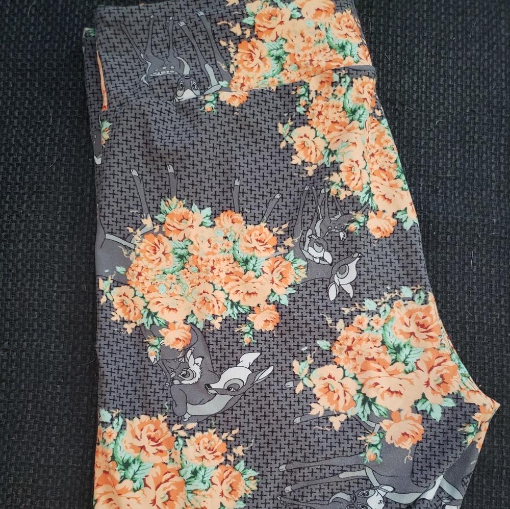 LuLaRoe Disney TC Bambi Leggings